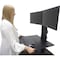 Victor Technology Desk Riser, Dual Monitor, 28"W x 23"L x 0 to15-1/2"H, Black VCTDC350A - alternate 11